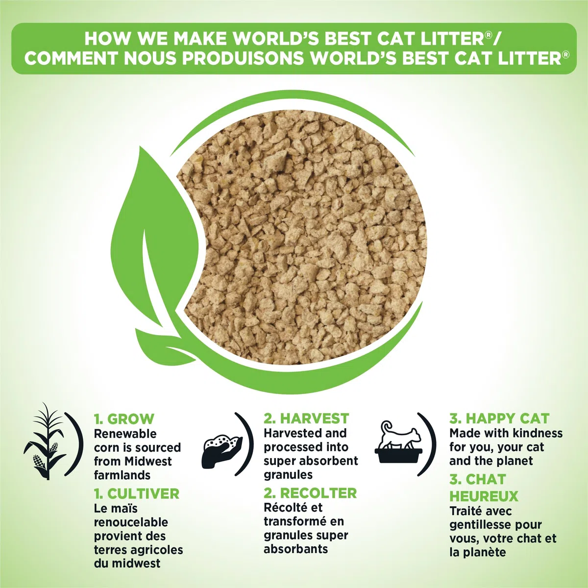 Worlds Best Cat Litter, Arena/Original, 12.7 kg