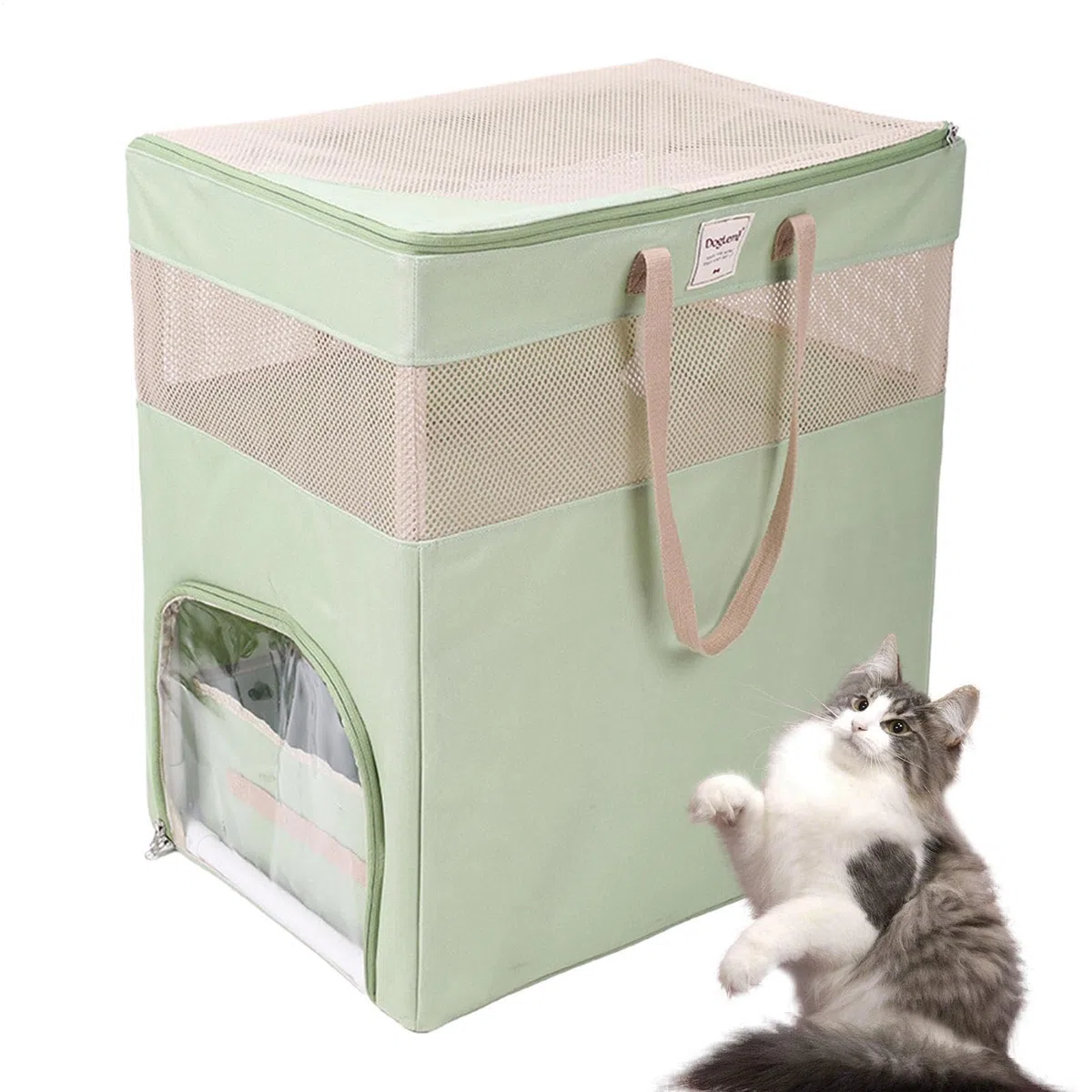 Transportador portátil para Perros y Mascotas, Bolsa de Transporte para