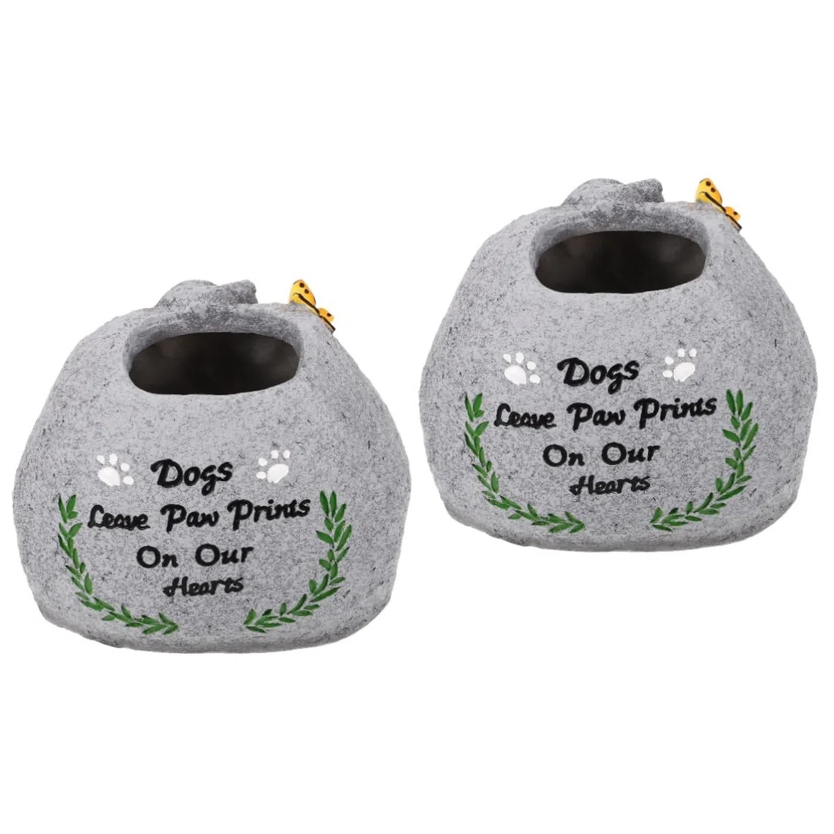 Toddmomy 2piezas Conmemorativa para De De para Jardín Decoración Exterior De Multifuncional para Suculentas y Flores