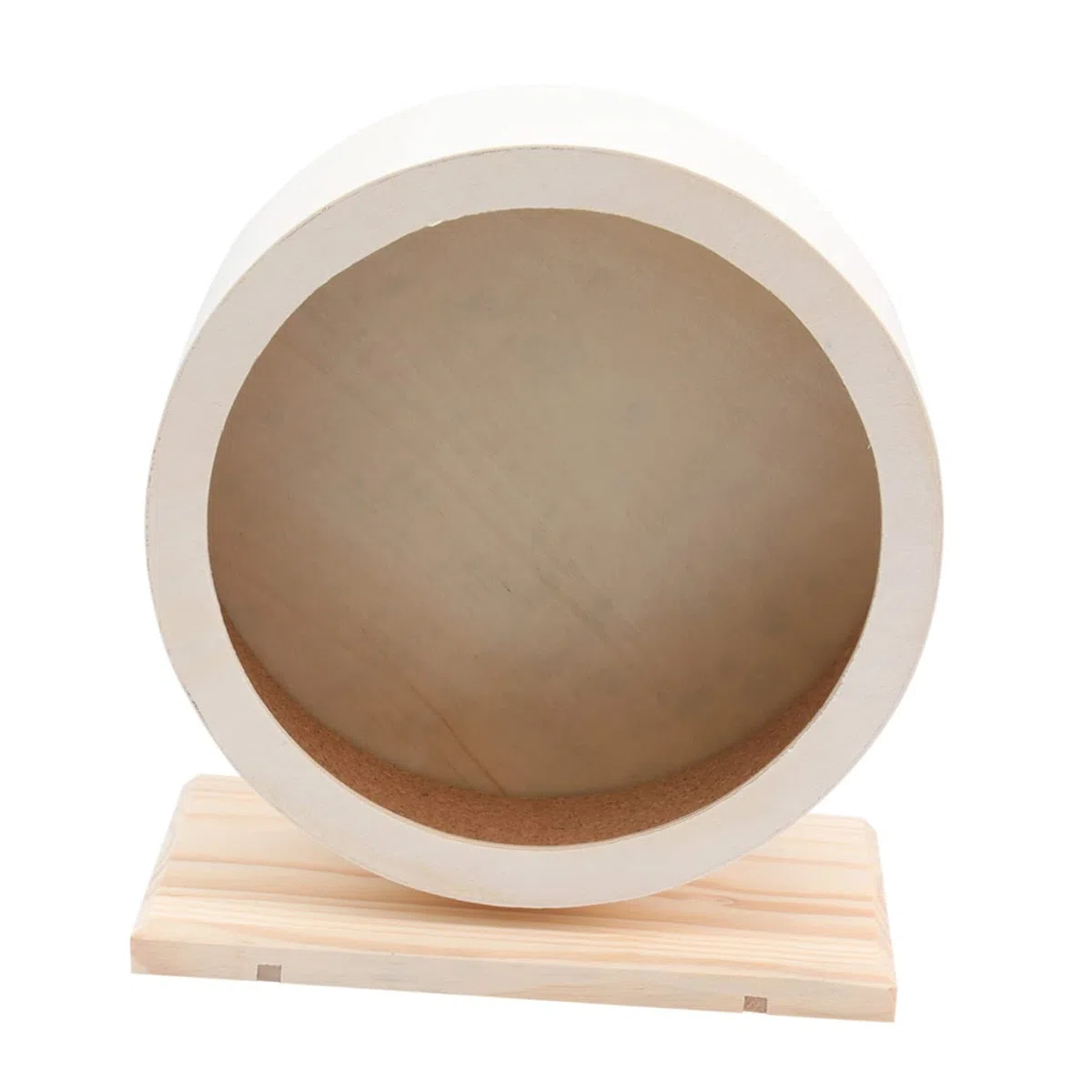 Rueda De Ejercicio De Madera para Hámsteres y Roedores Rueda Silenciosa y para Mediano para Fortalecer Uñas y Patas