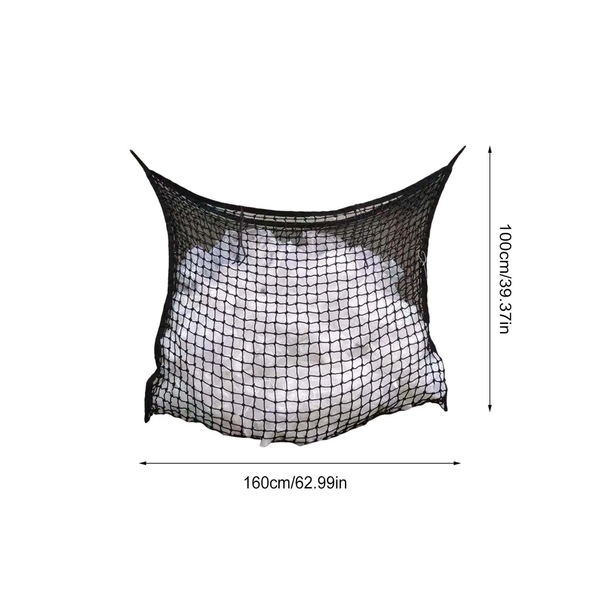Bolsa de heno para caballo | Resistente al desgarro y a la picadura - Alimentador de heno para cabras - para Cabras Ovejas Recinto Graneros Cercas Remolques Establos