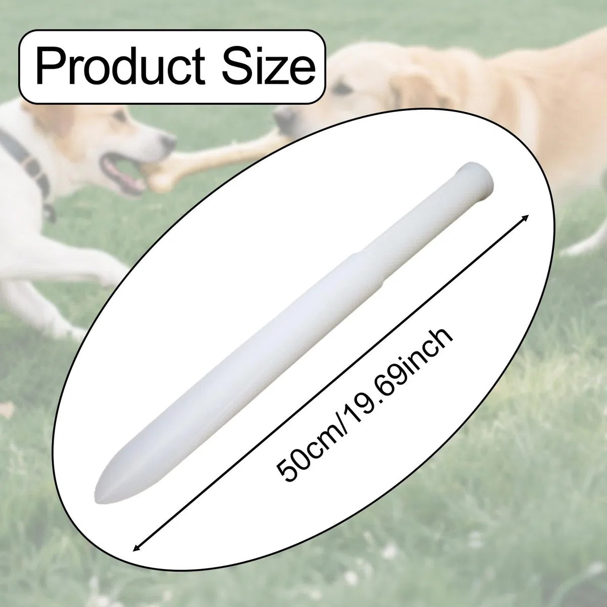 Barra de Adiestramiento para Perros, Juguete para Masticar, Accesorios para Mascotas, Alta Dureza, Mango Antideslizante, Entrenamiento.