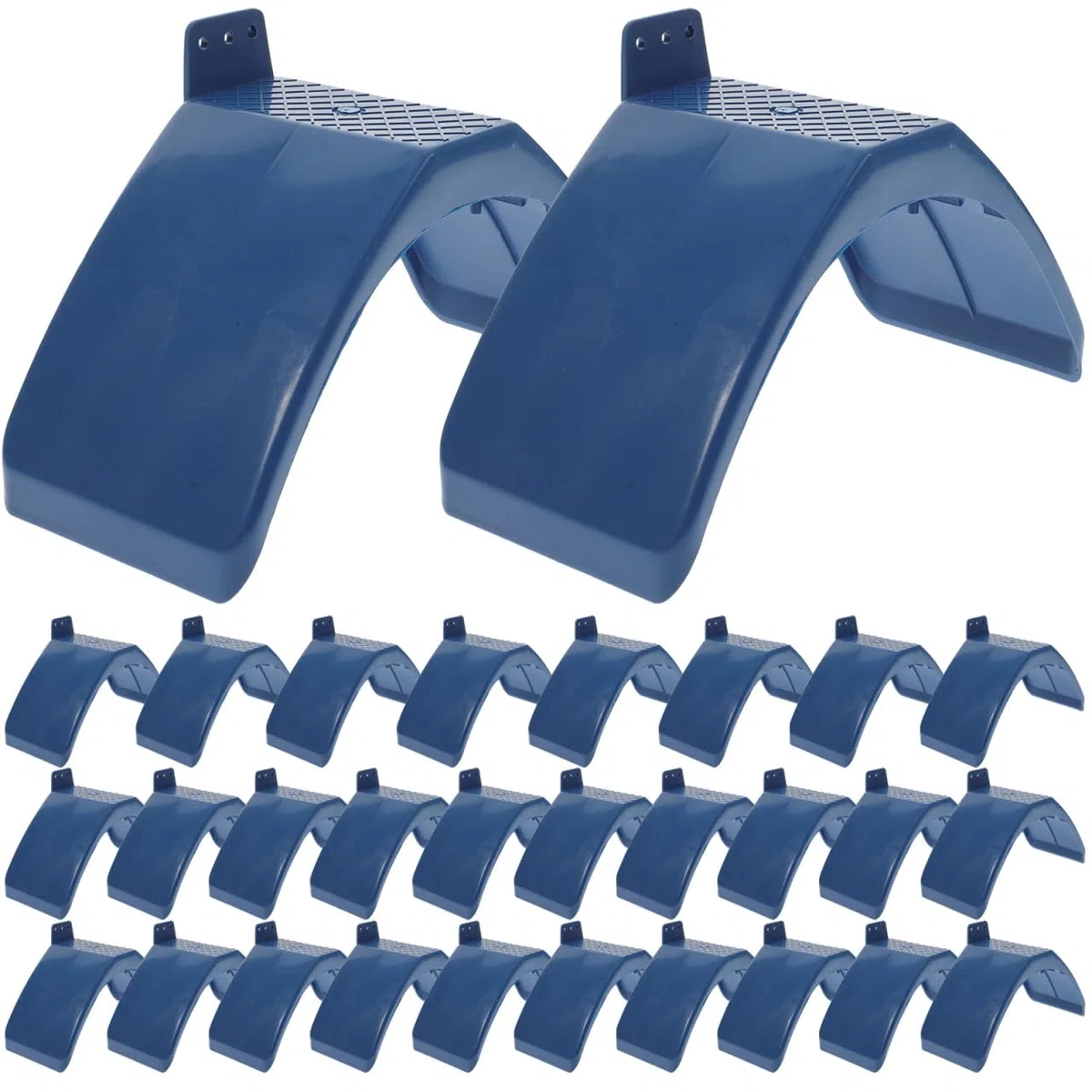 Alipis Posadero para Palomas De Plástico 30 Piezas Soportes De Descanso para Palomas con Orificio De Tornillo Base Redondeada Y Espacio para Jaulas De Pájaros Aves Y Loros