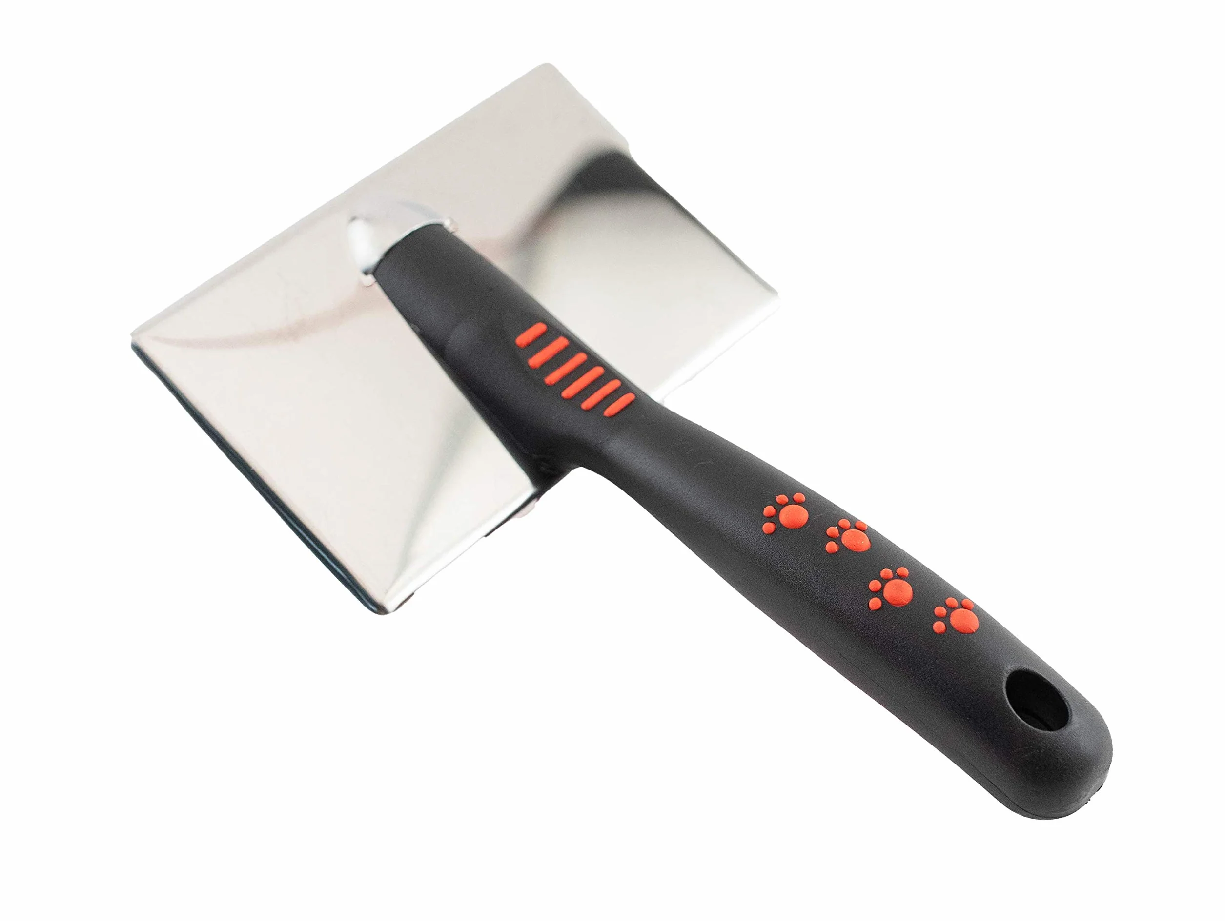 Paw Brothers - Cepillo plano extra largo para perros, grado profesional, elimina el pelo suelto y los enredos, más que los enredos, elimina la capa inferior, cepillo de aseo para perros, mango
