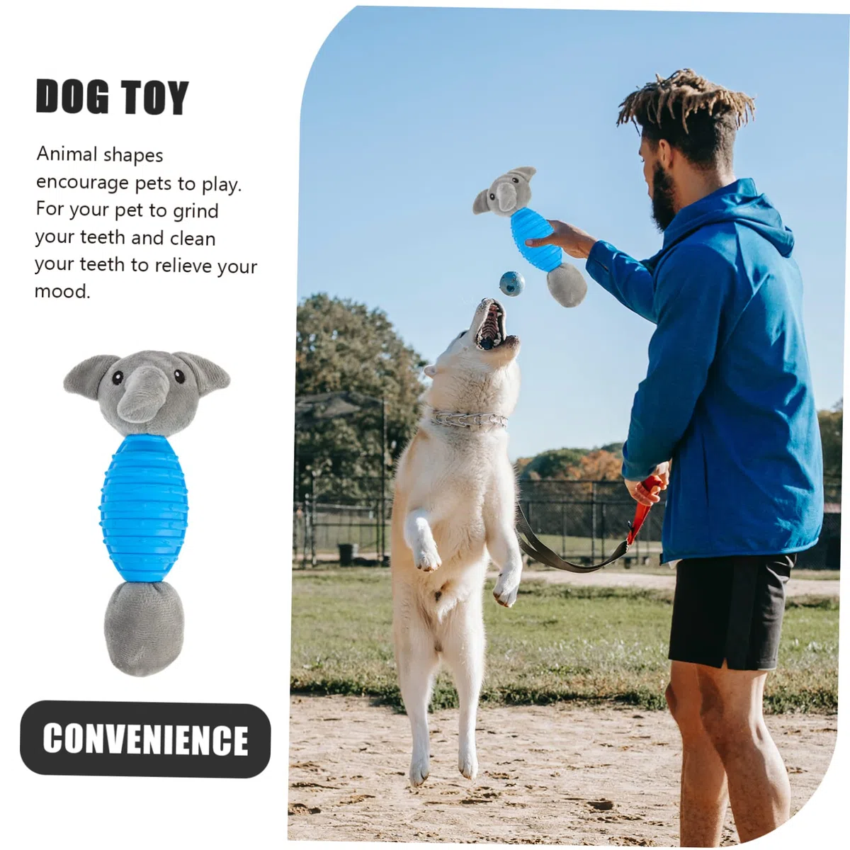 Sosoport 4 Juguetes Chirriantes Adorables para Perros Juguete Masticable para Cachorros Juguete Interactivo para Mascotas Juguete para Uso Doméstico.