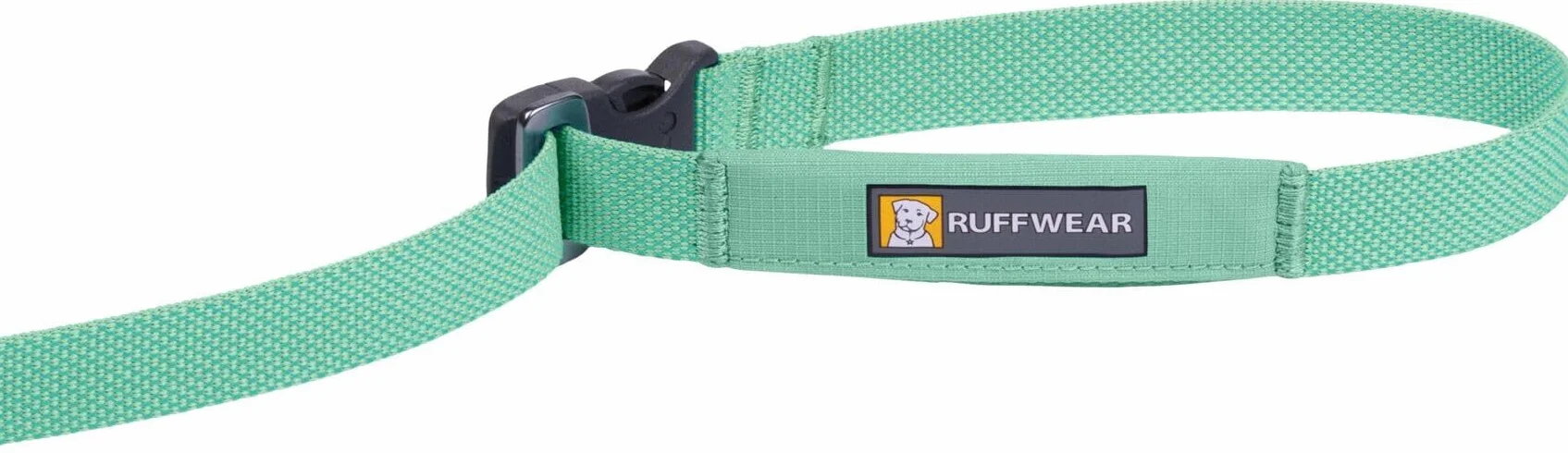 RUFFWEAR Correa para Perro Flagline, Correa Fuerte, Ligera y rápida, 2 en 1 de Mano o Cintura para Correr, Ajustable, Bolsillo de Almacenamiento y Clip de Bloqueo Seguro, Verde Salvia, Talla Única