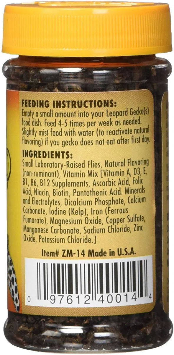 Zoo Med Leopard Gecko Natural Blend Healthy Nutritious Food 4 oz - Pack de 3