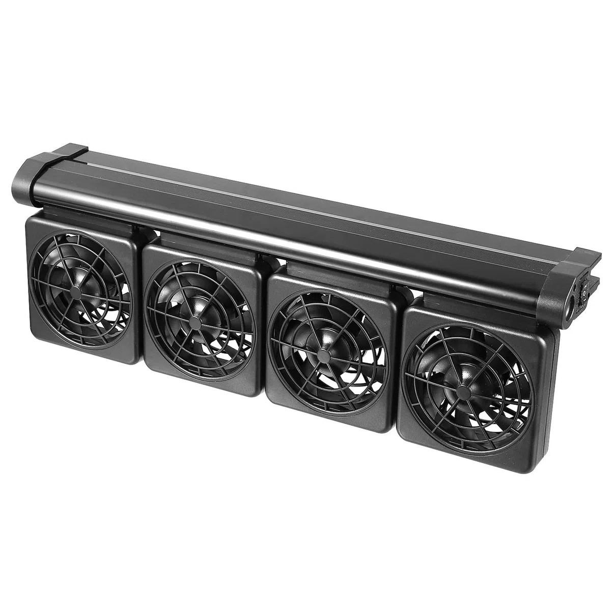 Ventilador de Enfriamiento para Acuario Ajustable Negro, Ac220 a 12v