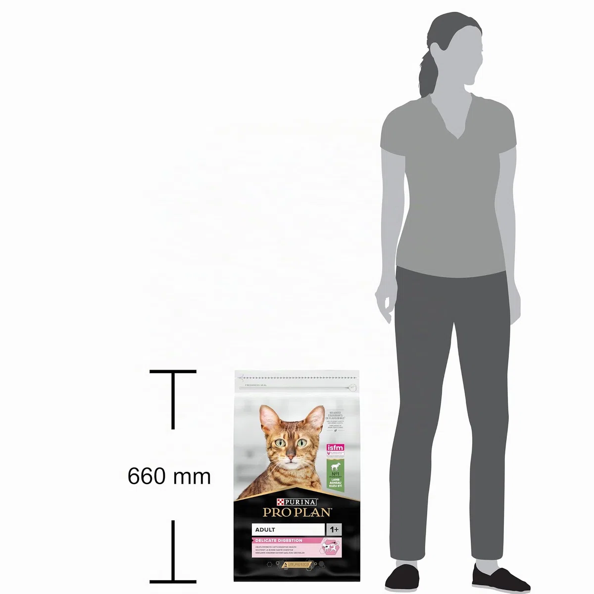 PRO PLAN Delicadas croquetas - Riche en agneau - Pour Chat Adulte - 10 kg