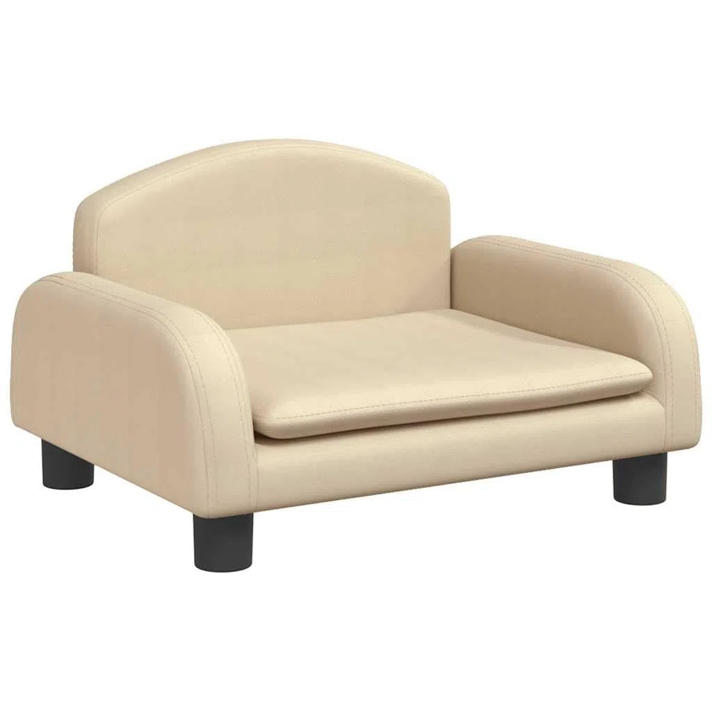 Genérico Cama para Perros de Tela Crema 50x40x30 cm,Productos para Mascotas,Productos para Mascotas,Productos para Perros,Camas para perros-171970