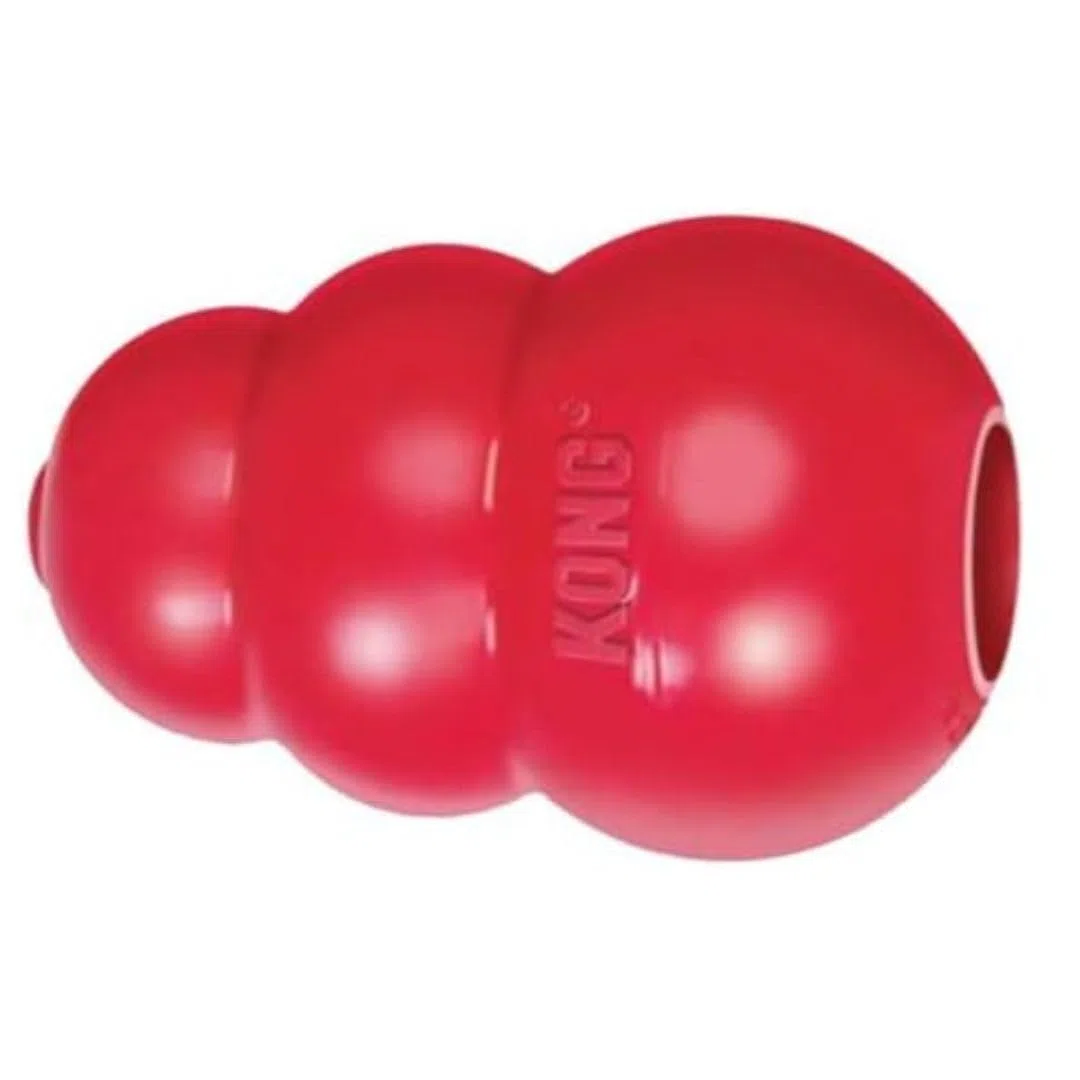 KONG King, juguete clásico para perros, XXL, color rojo (2 unidades)
