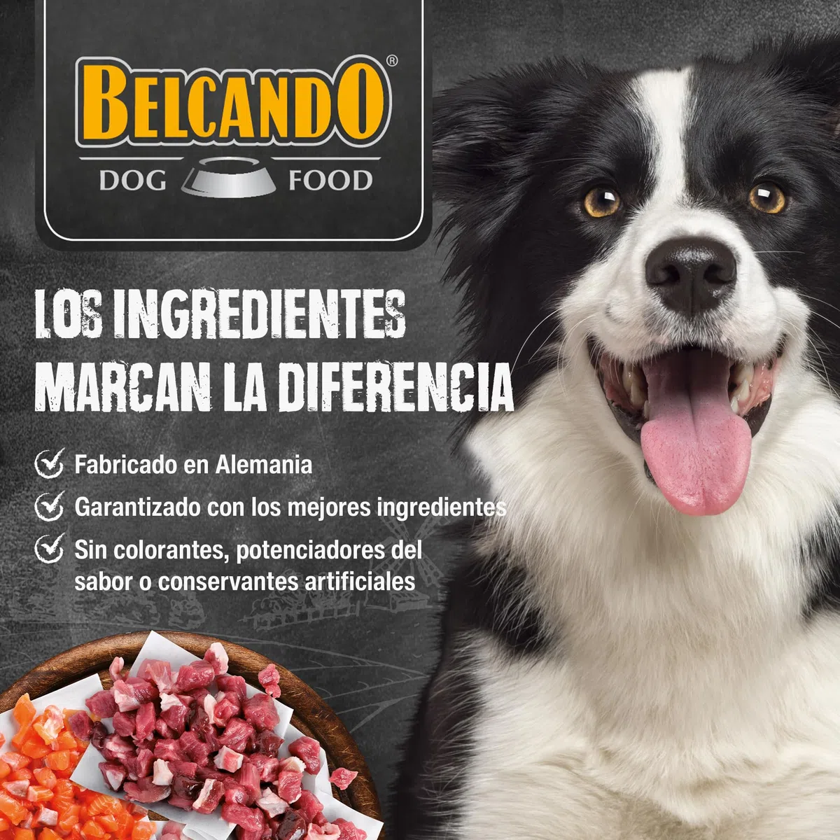 Belcando Adult Lamb & Rice [12,5 kg] Alimento para Perros | Comida Seca con Cordero para Perros sensibles | Alimento Completo para Perros Adultos a Partir de 1 año de Edad