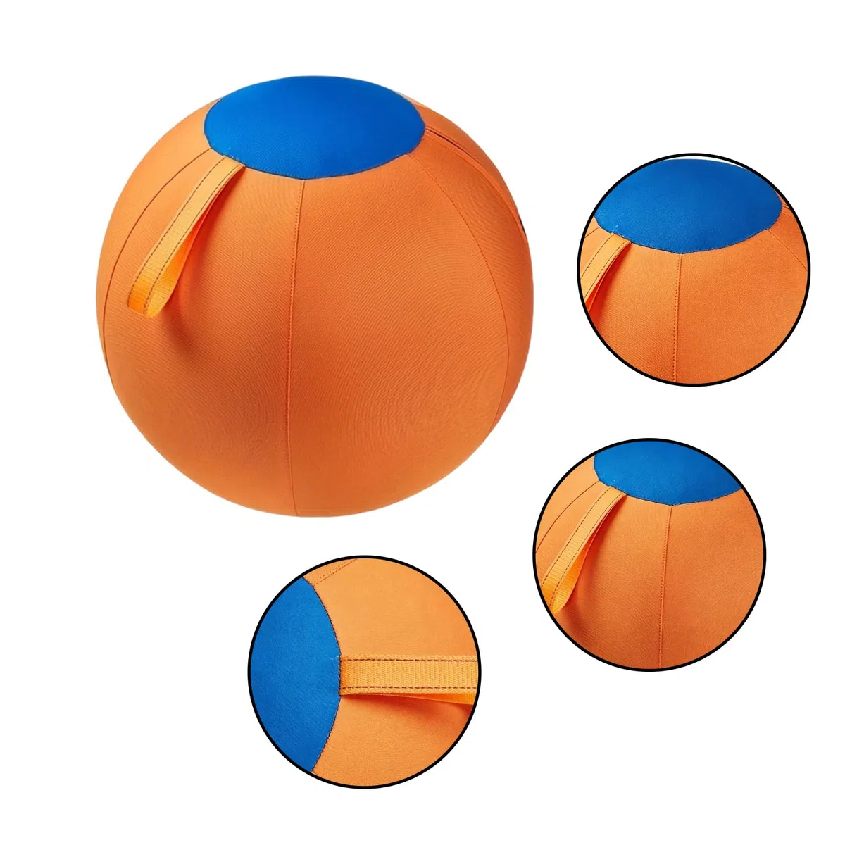 Pelotas para perros destructores Juguete gigante para perros pastores | Juguetes para Perro para Juego Ejercicio Lanzar Enriquecimiento Cachorro Exterior Interior