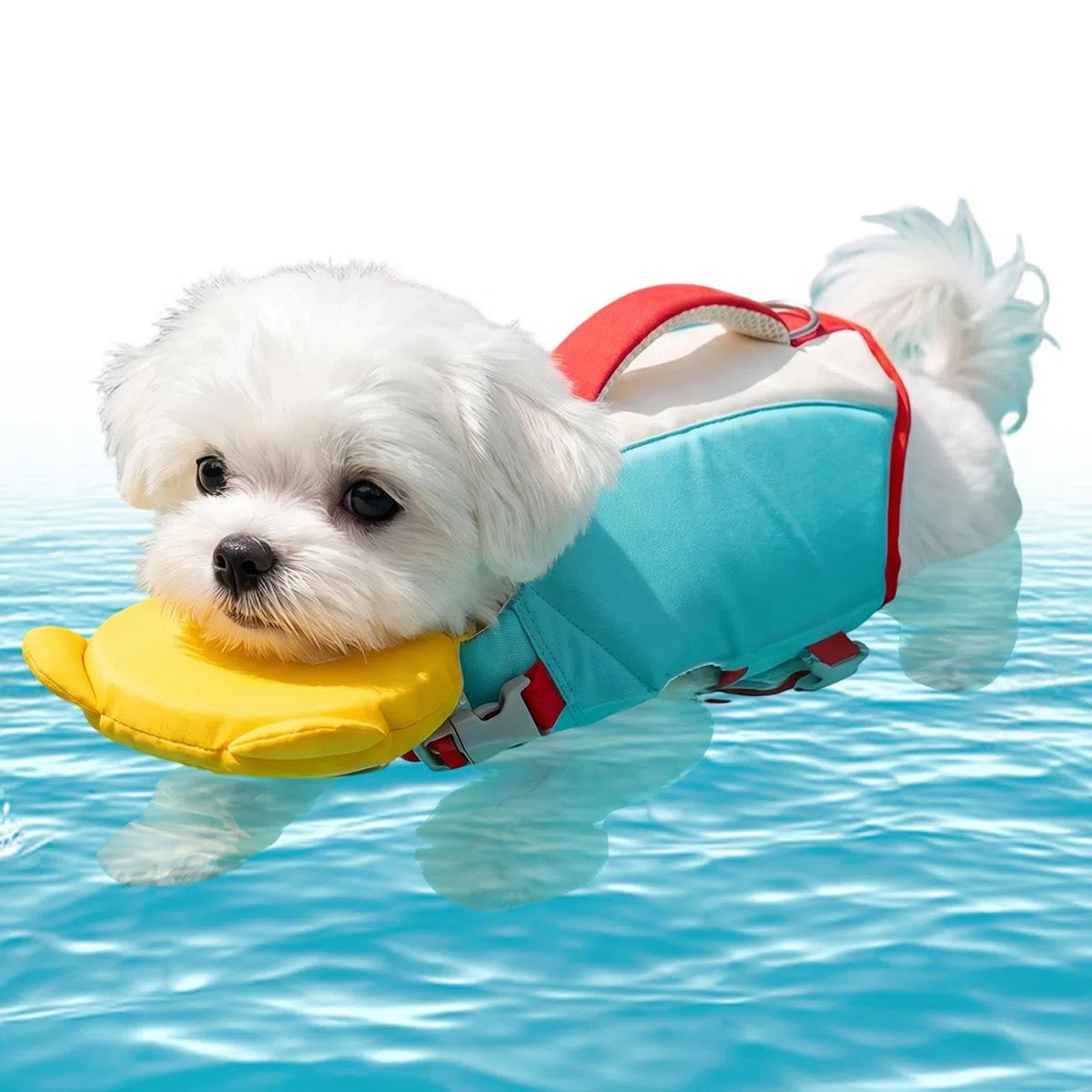 Chaleco de natación para perros, traje de baño transpirable de alta