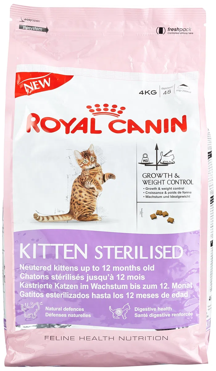 Royal Canin Comida para gatos Kitten Sterilised 4 Kg