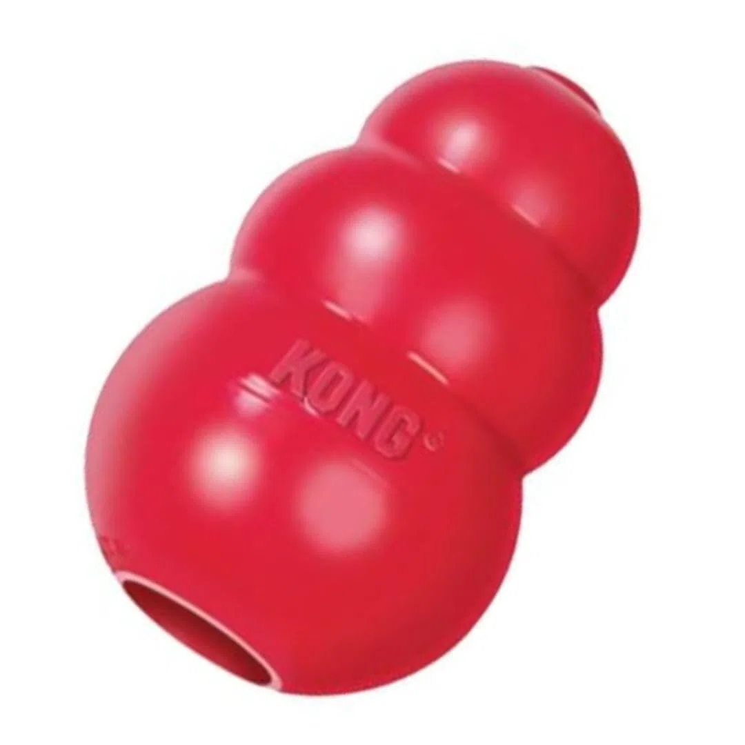 KONG King, juguete clásico para perros, XXL, color rojo (2 unidades)