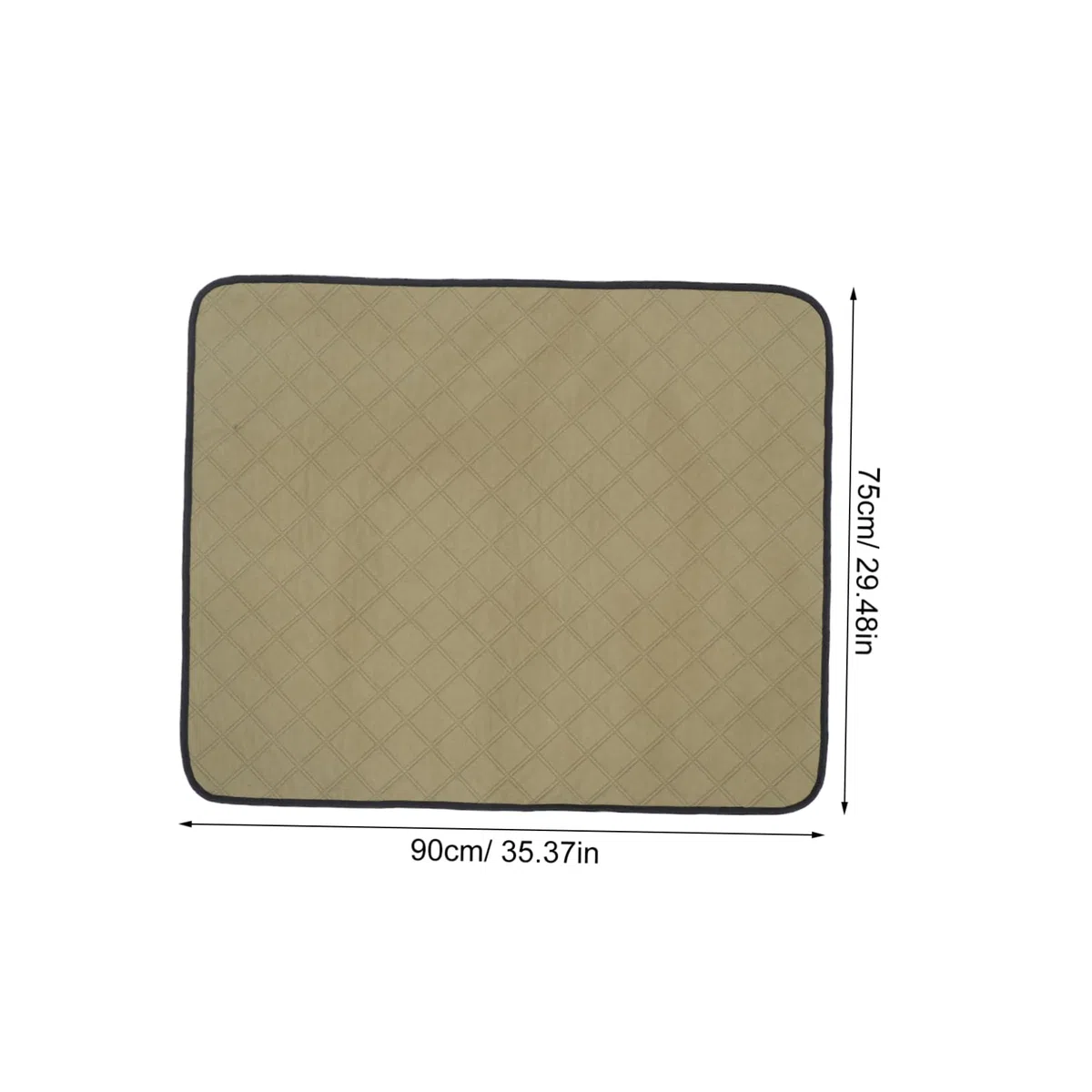 Abaodam 2piezas Almohadillas Lavables Reutilizables para Orina Perro Pipidry Empapador Almohadillas Entrenamiento para Suelo y Corral