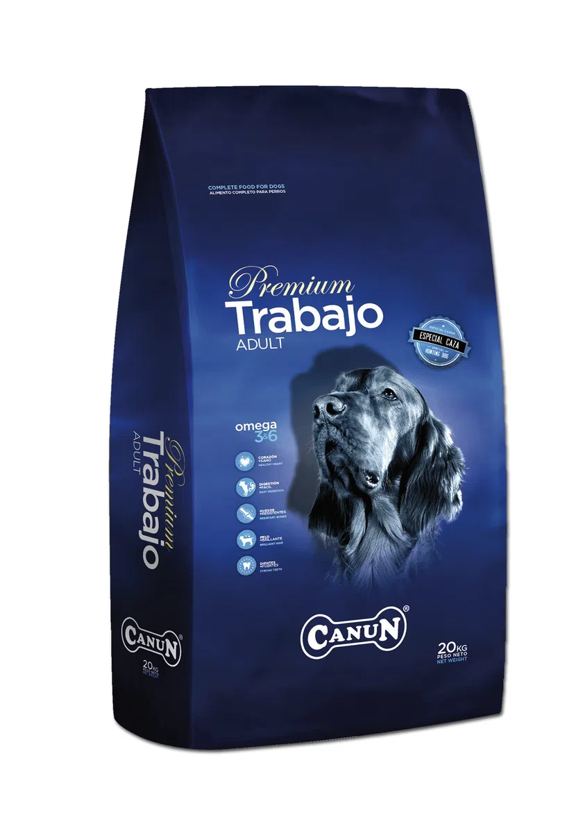 Pienso para Perros Adultos para Todas Las Razas y tamaños Rico en Pollo Alimento seco para Perros 20 kg Canun Trabajo