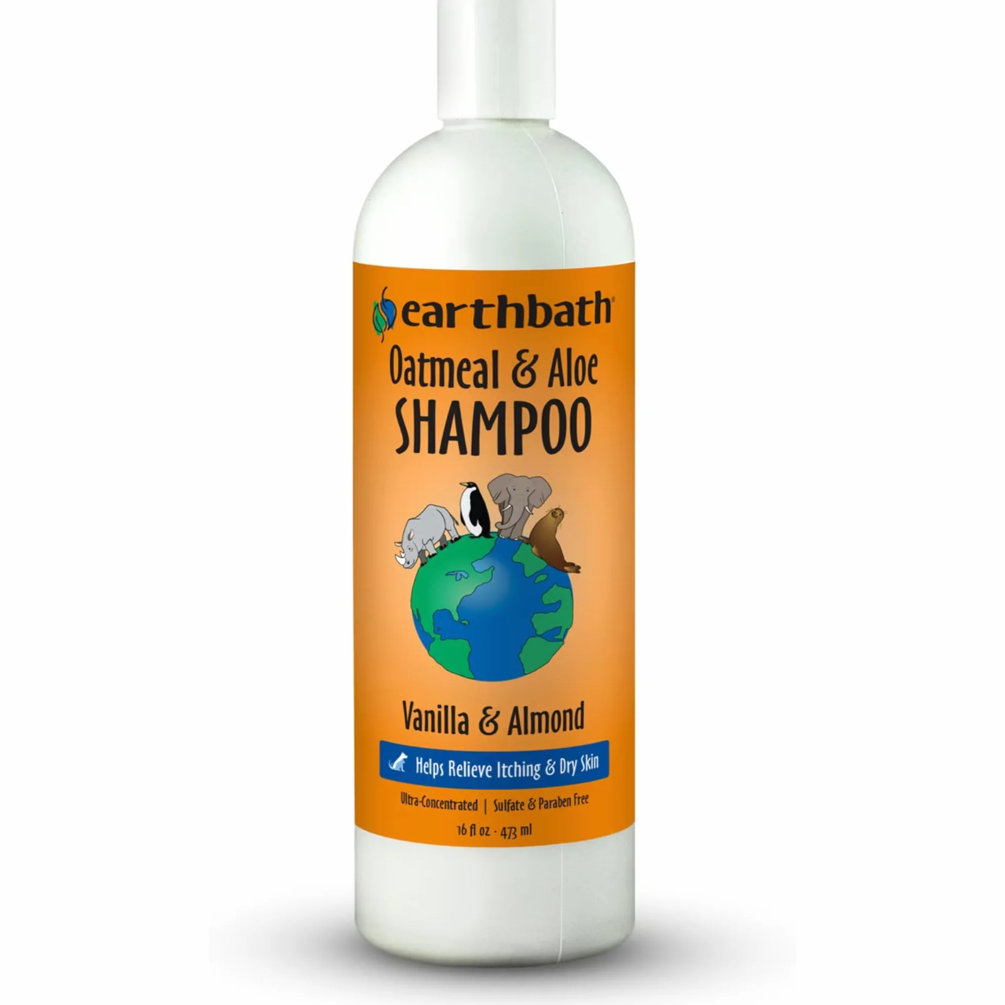 Earthbath Champú de Avena y sábila para Mascotas Alivio de la picazón.