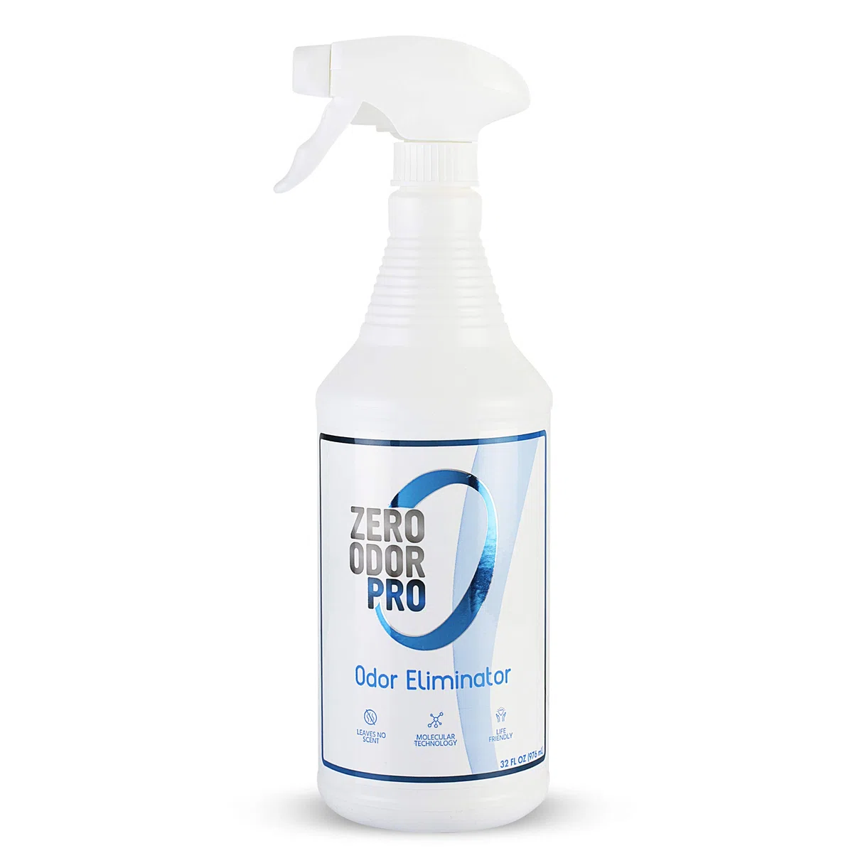 Zero Odor Pro - Eliminador de olores de fuerza comercial, neutralizador, desodorante, removedor de olores, spray de gatillo (32 onzas)