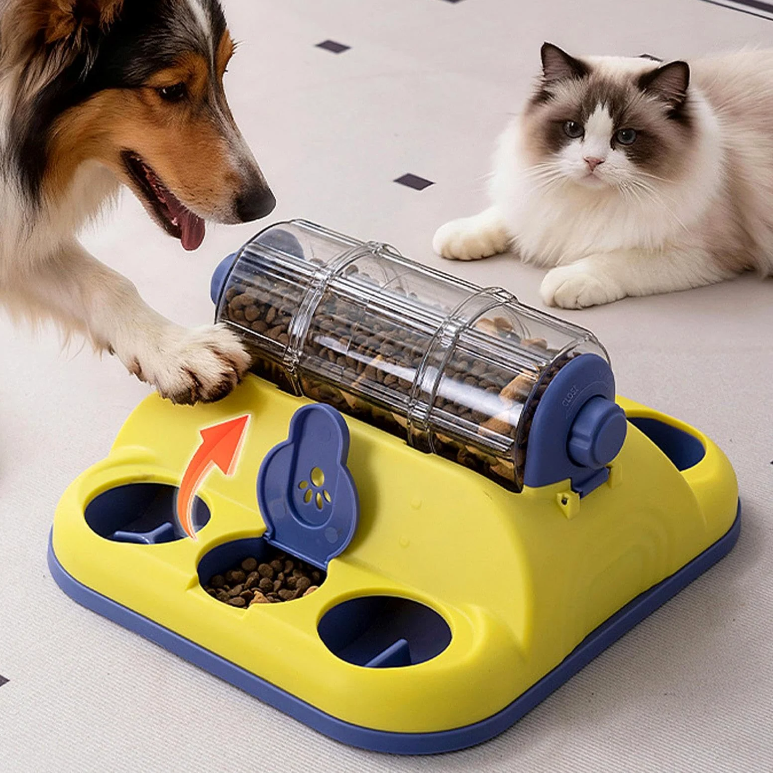 Juguete De Premios Para Perros Alimentador Lento Interactivo Y Estimulante