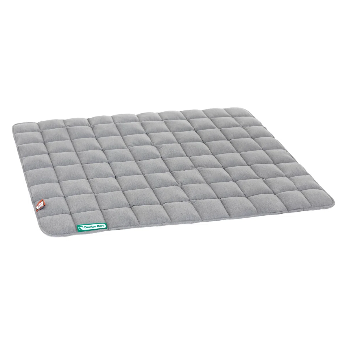 Doctor Bark Manta, Perros Grandes/hundematte, Gris Claro, para alérgicos, antiarañazos, Transpirable, Estable, Resistente, Apto para Lavadora y Secadora. - Lavable a 95 °C - Tamaño a Elegir