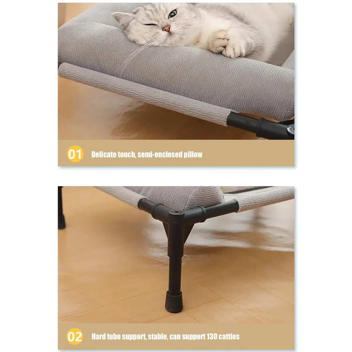 Cama Elevada para Perros Cama Refrescante Transpirable Exterior para | Accesorios Para Mascotas Para Dormir, Jugar Y Descansar En Casa, Coche, Jardín O Exterior En Verano Caluroso