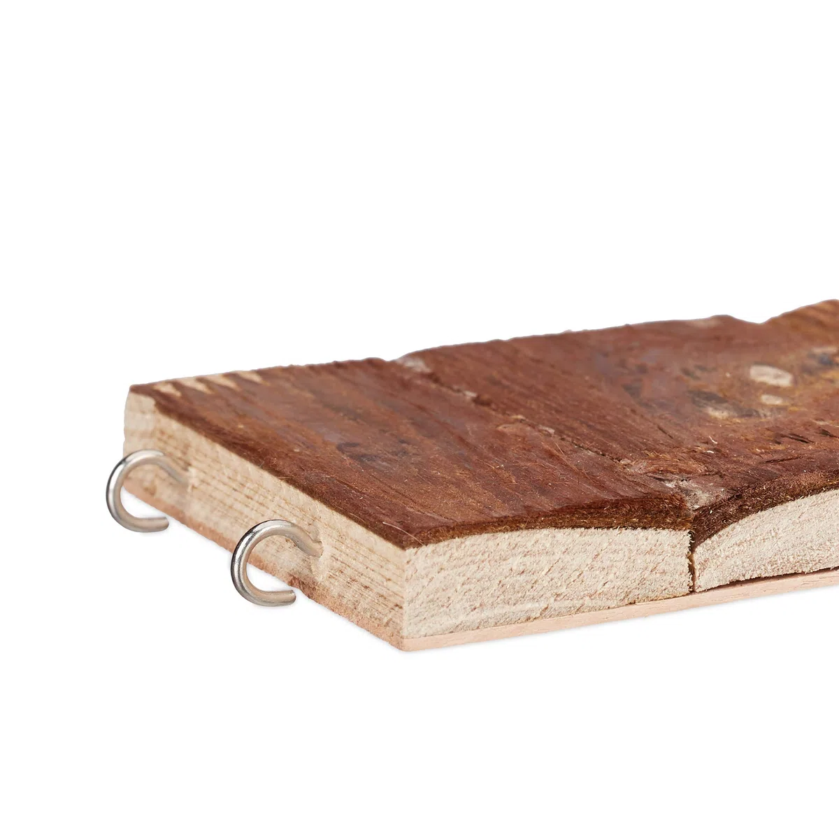 Relaxdays - Puente de Madera para roedor, Lote de 10, Flexible, Ojales para Colgar, Escala Jaula, pájaros, Chima, HLP, 1,5 x 55 x 10 cm, Naturaleza