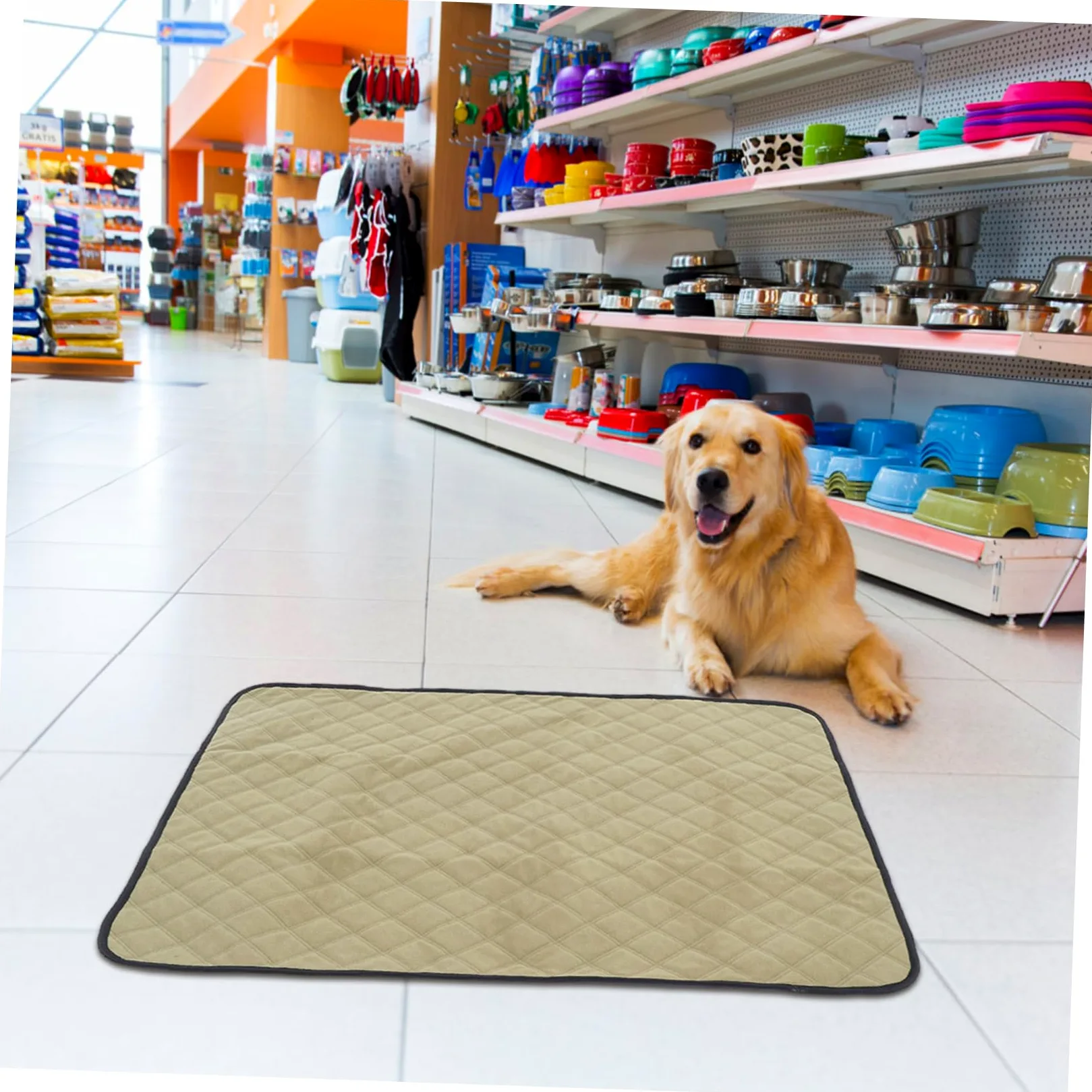 Abaodam 2piezas Almohadillas Lavables Reutilizables para Orina Perro Pipidry Empapador Almohadillas Entrenamiento para Suelo y Corral