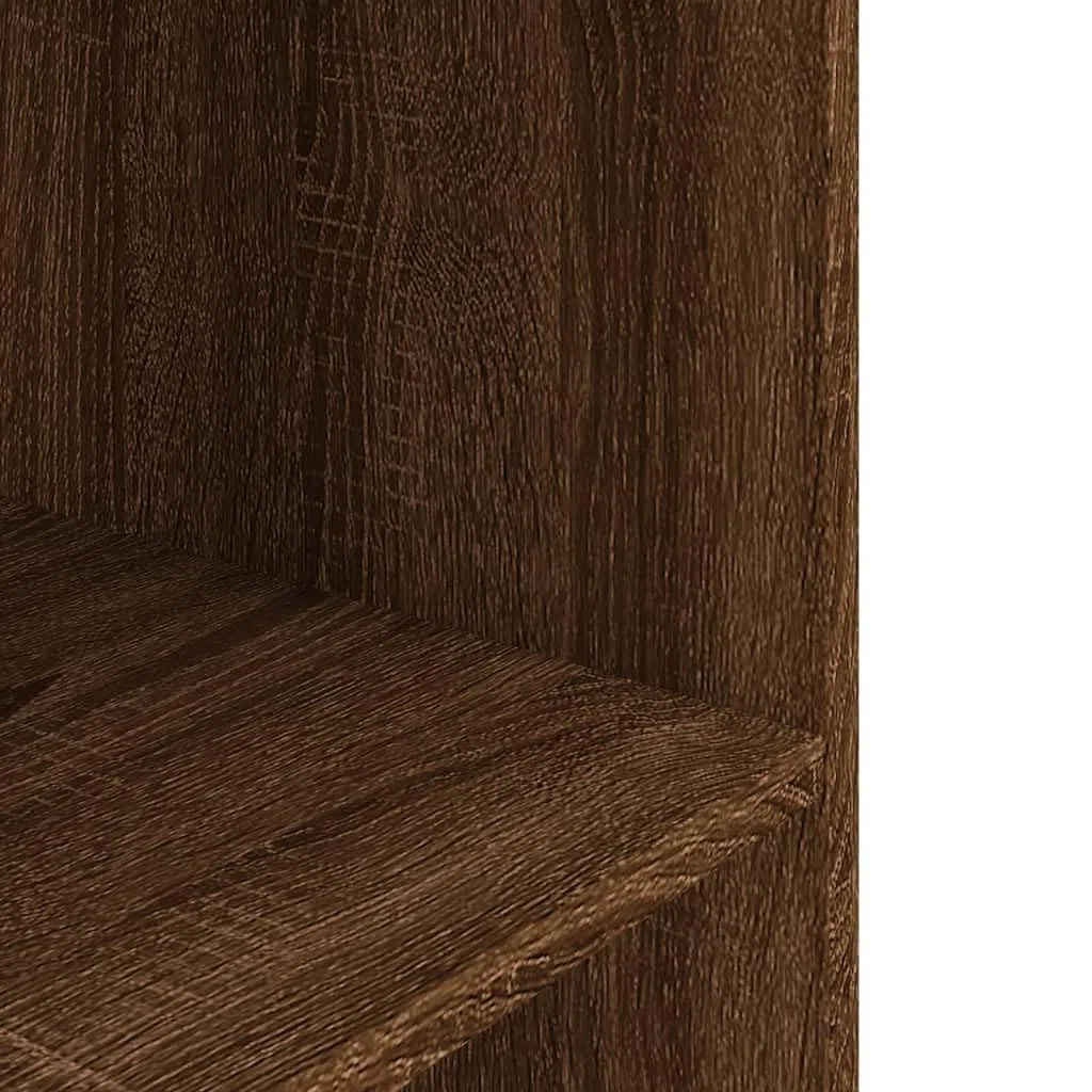 Armario para acuario con aspecto de roble marrón, 120 x 40 x 60 cm, material de madera, soporte con espacio de almacenamiento, estantería para terrario y accesorios, estable para el salón