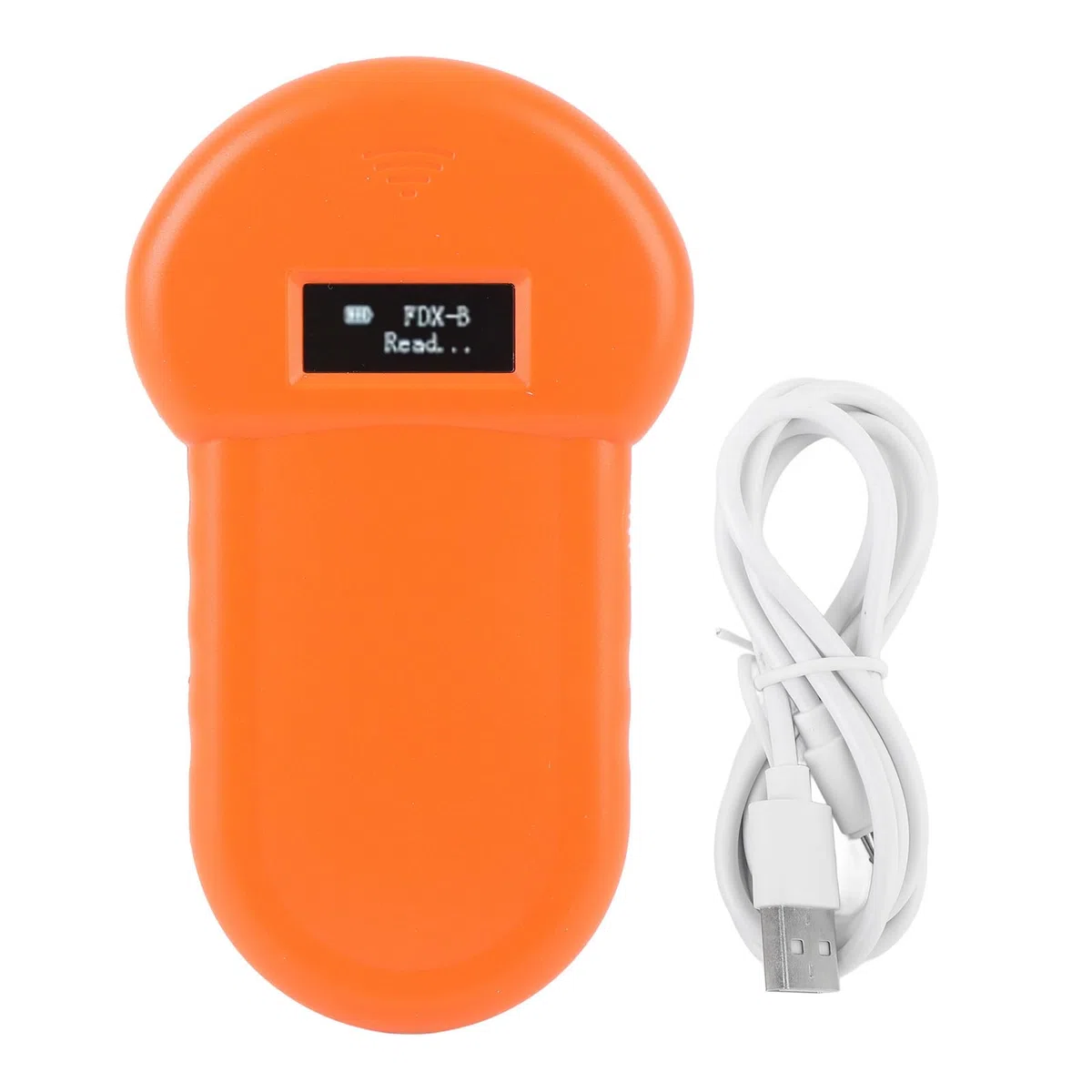 VGEBY Lector de Tag para Animales, Escáner de Microchip Recargable por USB