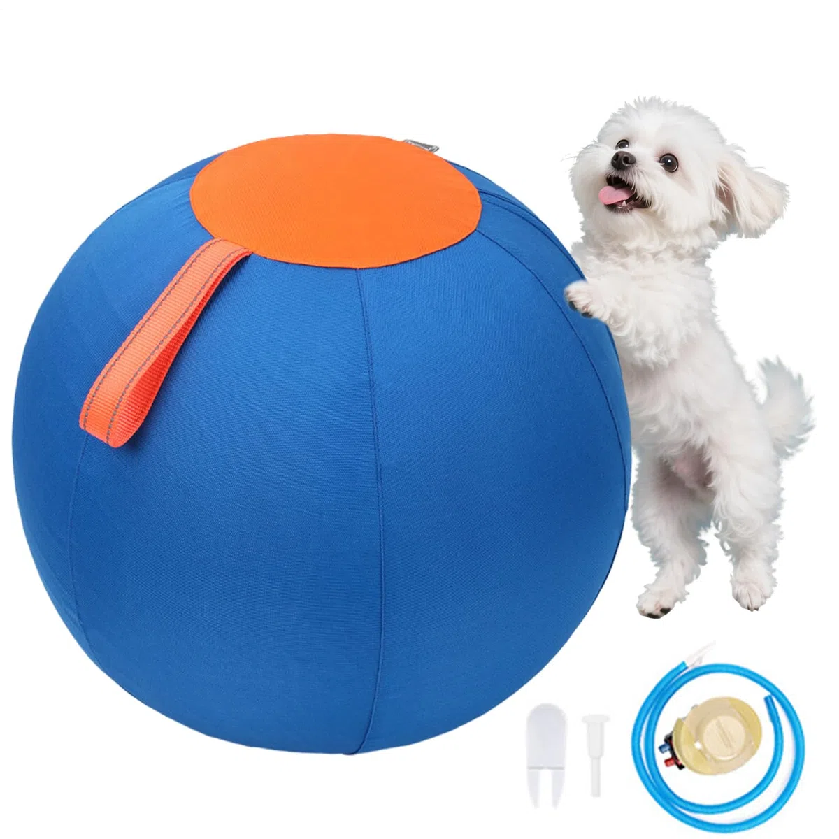 Pelota para Perros de Pastoreo Juguete inflable para cachorros | Juguete de balón gigante para perros Para dueños y amantes de mascotas, patio, jardín, granja, parque, piso, casa, oficina,