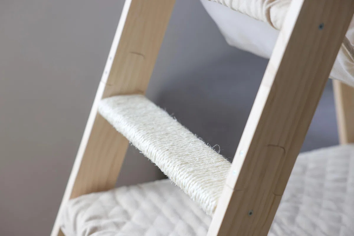 Kerbl Pet Árbol rascador Ladder, 97 × 39, 5 × 134 cm, Beis