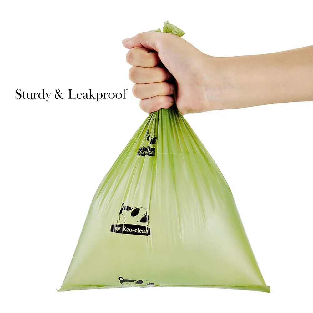 ECO-CLEAN Bolsas para Caca biodegradables, Bolsas para residuos de Perros, a Prueba de Fugas, fácil de Quitar (16/36 Rollos sin Perfume)