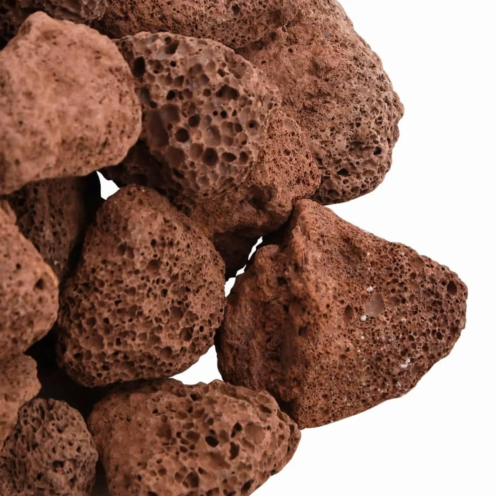 Genérico Rocas volcánicas Rojas 10 kg 3-5 cm,Producto para Mascotas y Animales,Productos para Mascotas,Productos para Peces,Decoración de acuarios-3217176