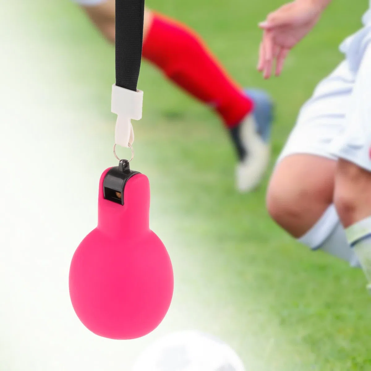 5 silbatos portátiles de mano para actividades al aire libre con cordones