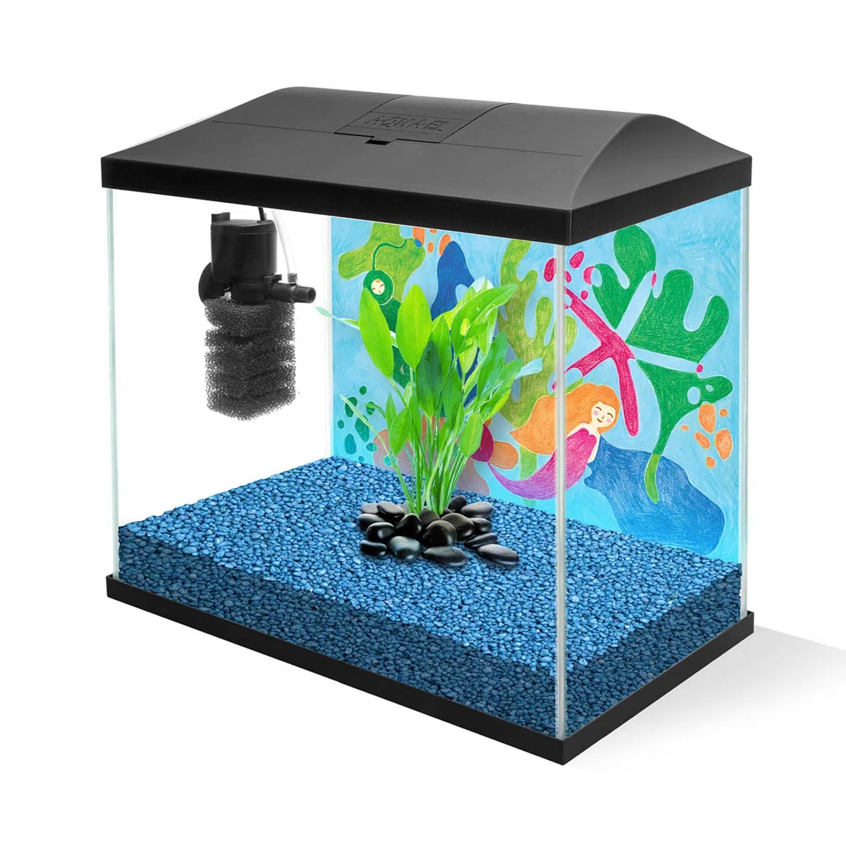 Leddy Mini RE 32 - Set de acuarios, Color Negro