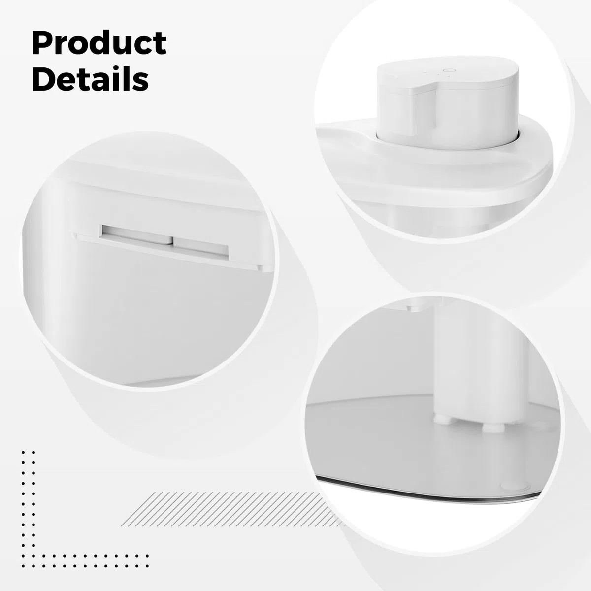 Fuente de agua para mascotas con filtro, inalámbrica, sensor inteligente, recargable, para gatos y perros