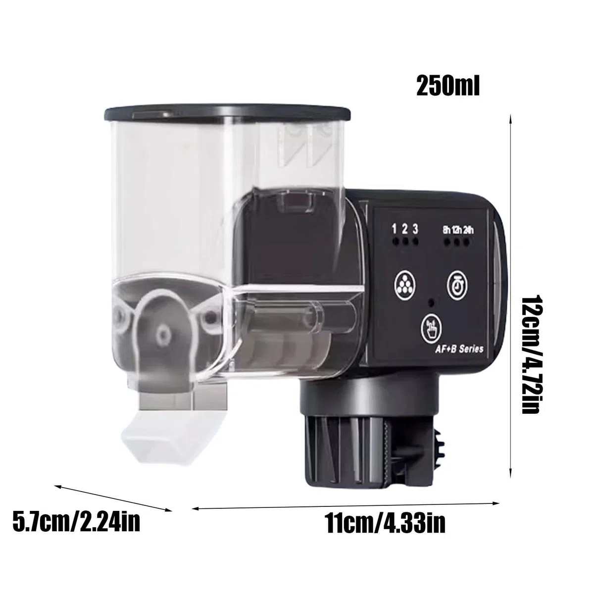 Dispensador de alimentos para peces de acuario dispensador automático