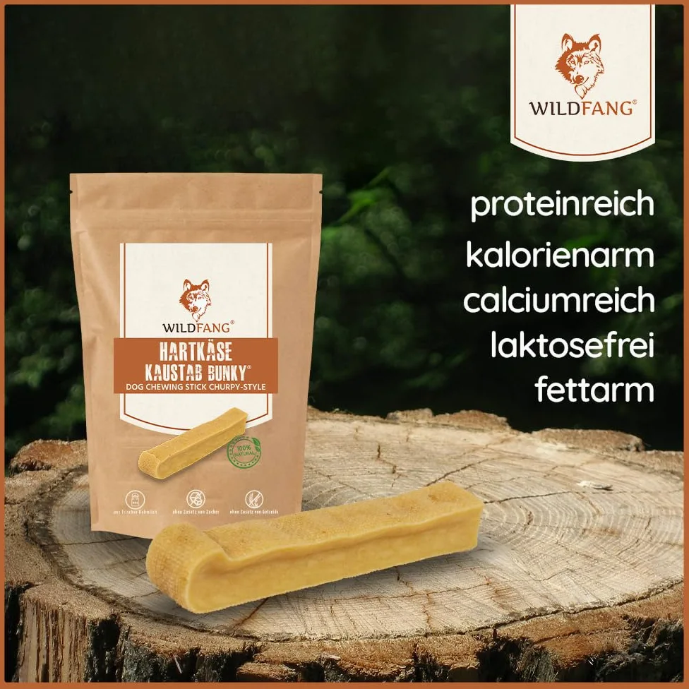 Wildfang® Set Juguetes para Perros – Juguete Perro Natural y para Cachorros Cuidado Dental, Mordedor Perro Raíz de Brezo, Madera de Café, Queso, Olivo y Hueso de Cuero, Chuches para Perros