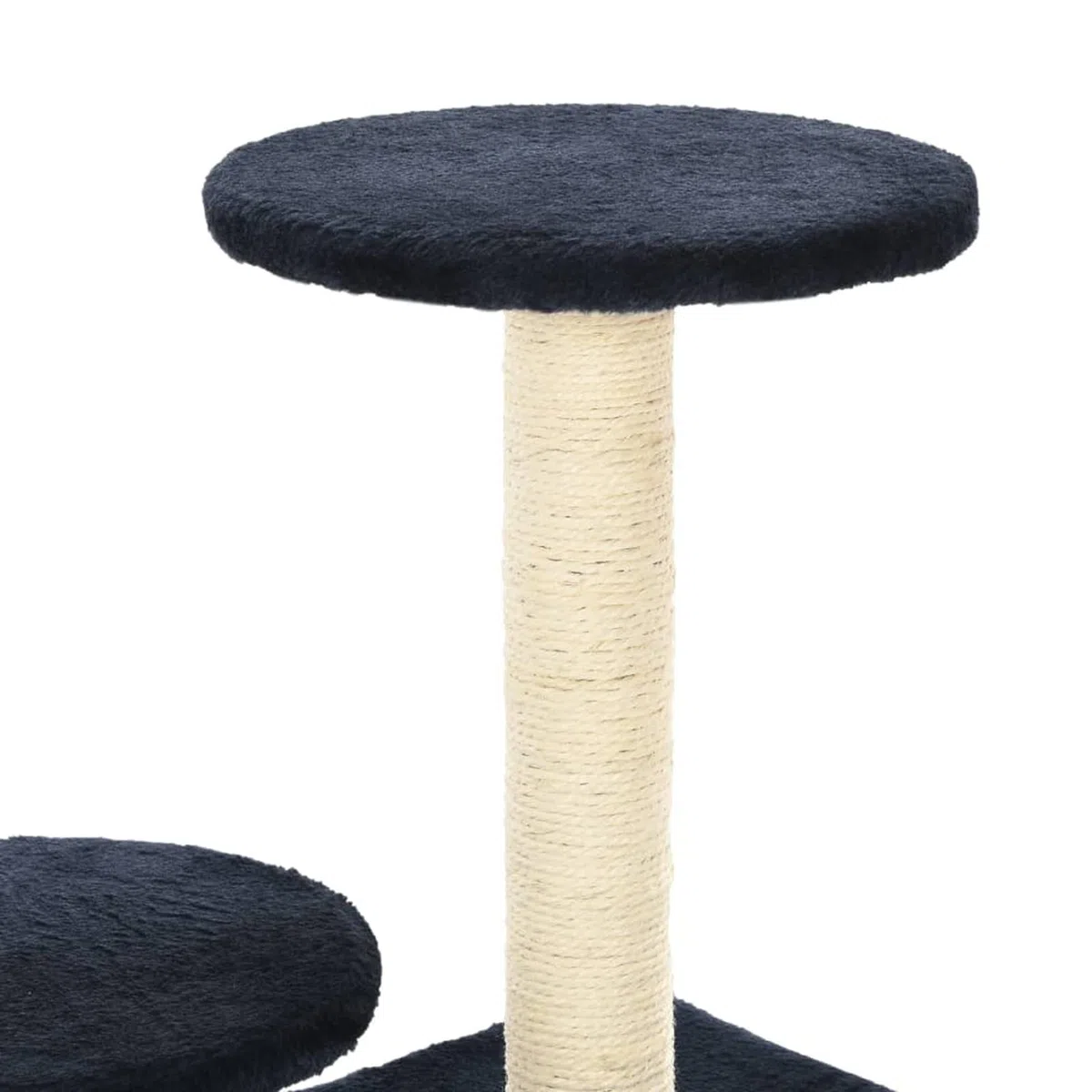 ShGaxin Rascador para Gatos con Poste de sisal, Arbol para Gatos, Gatos Accesorios, Arranhador para Gatos, Arbol Rascador Gatos, 60 cm Azul Oscuro