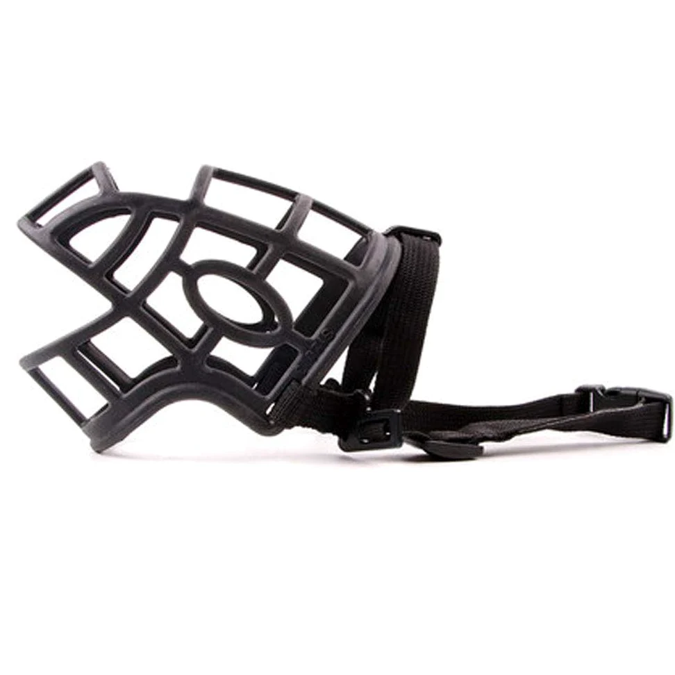 Bozales para perros, Ajustable for evitar que se caiga, ladre y muerda(XS)