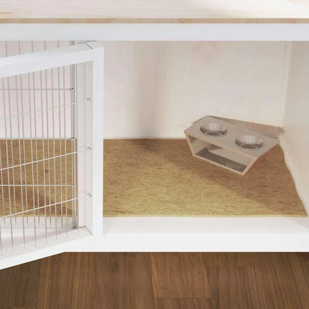 Esterilla para roedores de cáñamo, 1 x 25 m, 5 mm de grosor, se puede cortar y retiene la humedad para suelo de jaula, cama higiénica para conejos, cobayas, hámsters, caja de transporte
