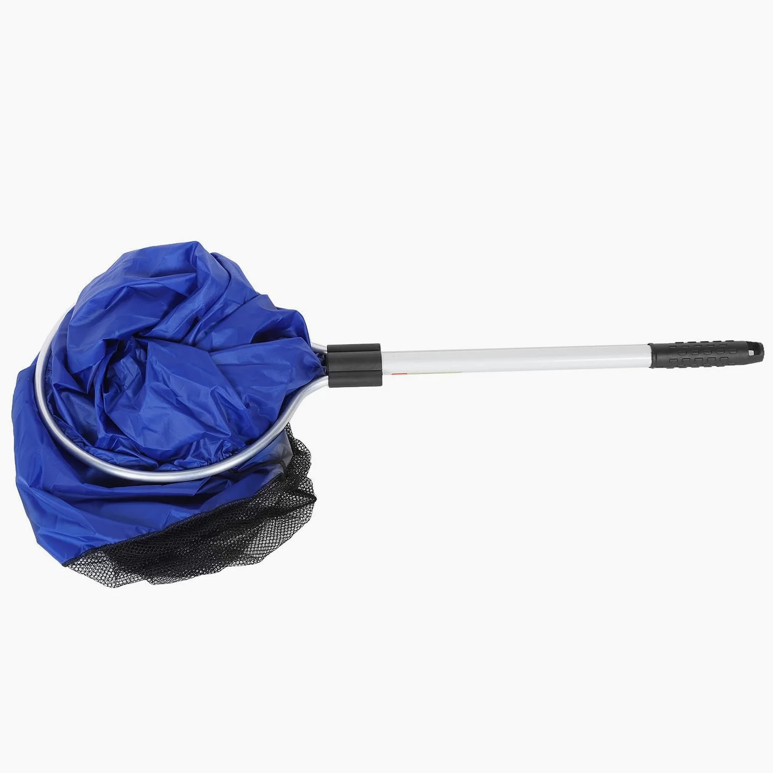 Red de Pesca Suave Impermeable para Acuario, Cesta Larga de Malla Transferencia Koi para Peces Medianos y Grandes, Herramienta Captura Peces Suave Pecera, Aleación Aluminio Duradero