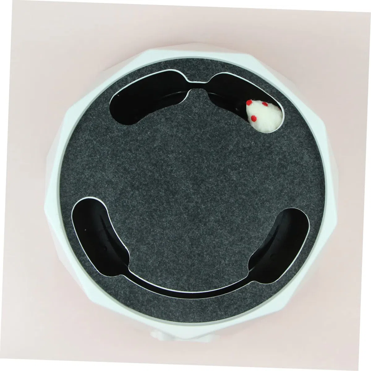 SUPVOX Juguete para Mascotas Juguete burlas para Gatos Juguete electronico Cat House Cat Toys Juguetes ratón Juguete Giratorio para Gatos Juguete burlas para Mascotas telescópico