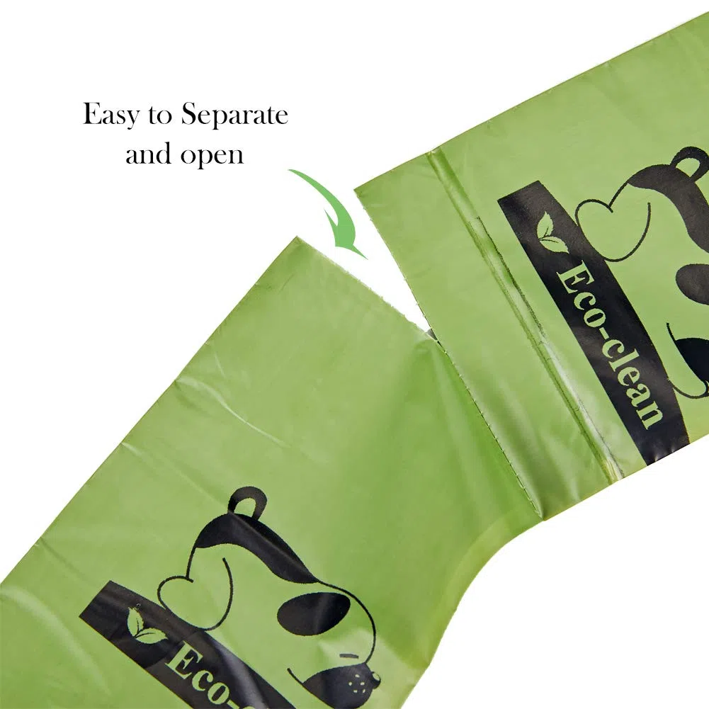 ECO-CLEAN Bolsas para Caca biodegradables, Bolsas para residuos de Perros, a Prueba de Fugas, fácil de Quitar (16/36 Rollos sin Perfume)