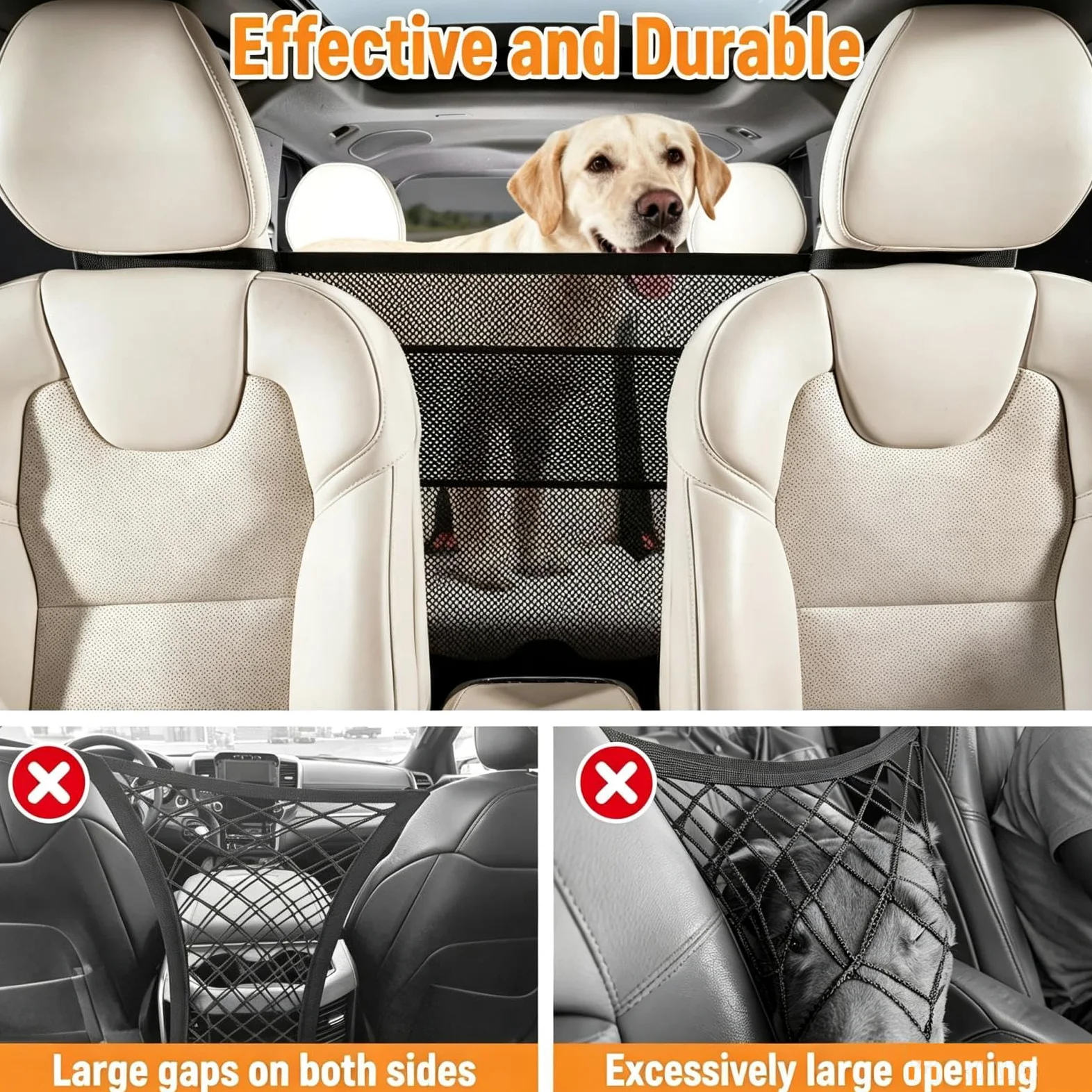 Rejilla para Perros para Coche para Lincoln Town Car/Navigator/MKZ