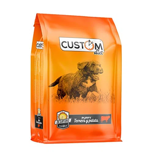 Custom Diet Desayuno Para Cachorros Sin Cereales Con Ternera Y Patata 6 Kg Comida para Perros