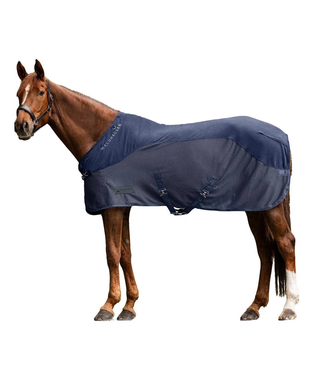 WALDHAUSEN Comfort - Manta de forro polar, color azul