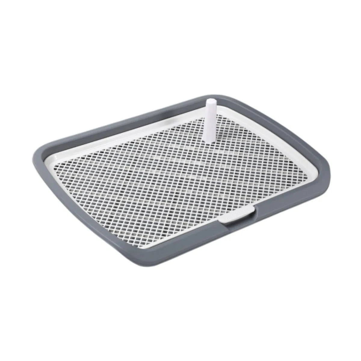 Bandeja de Entrenamiento para Cachorros, Orinal de Interior para Perros Que Facilita La Limpieza, Gris